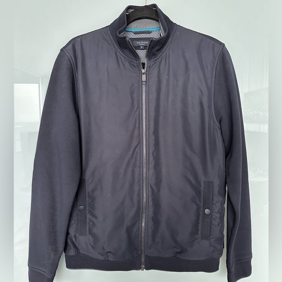 Men’s full zip jersey sweater - Picture 1 of 2